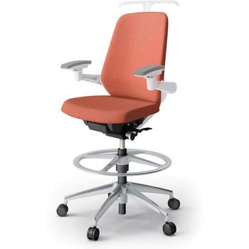 ノートチェア ハイポジションタイプ ハイバック 可動肘 ハンガー ランバーサポートなし クロスSA アルミ脚<配送時組立サービス付> イトーキ