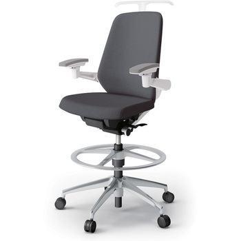 ノートチェア ハイポジションタイプ ハイバック 可動肘 ハンガー ランバーサポートなし クロスSA アルミ脚<配送時組立サービス付> イトーキ