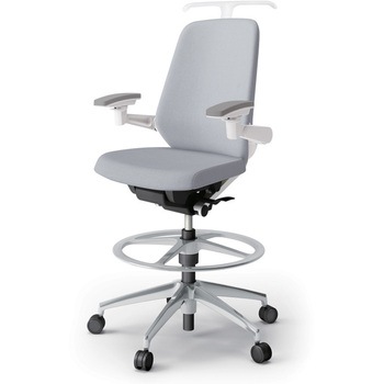 ノートチェア ハイポジションタイプ ハイバック 可動肘 ハンガー ランバーサポートなし クロスSA アルミ脚<配送時組立サービス付> イトーキ