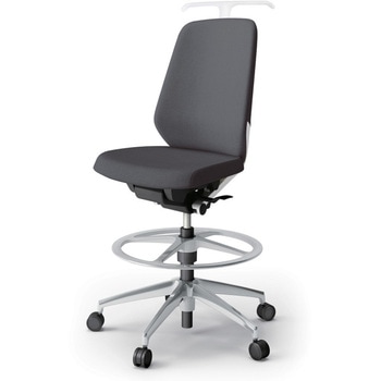 ノートチェア ハイポジションタイプ ハイバック 肘なし ハンガー ランバーサポートなし クロスSA アルミ脚<配送時組立サービス付> イトーキ