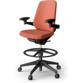 ノートチェア ハイポジションタイプ ハイバック 可動肘 ランバーサポートなし クロスSA 樹脂脚<配送時組立サービス付> イトーキ