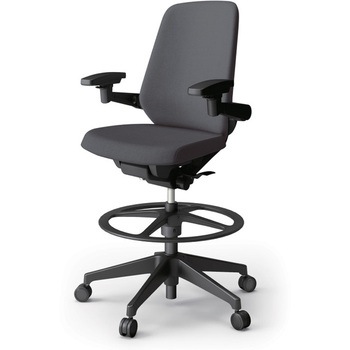 ノートチェア ハイポジションタイプ ハイバック 可動肘 ランバーサポートなし クロスSA 樹脂脚<配送時組立サービス付> イトーキ