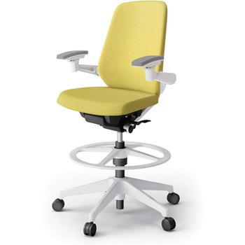 ノートチェア ハイポジションタイプ ハイバック 可動肘 ランバーサポートなし クロスSA 樹脂脚<配送時組立サービス付> イトーキ