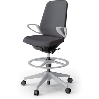 ノートチェア ハイポジションタイプ ハイバック 固定肘 ランバーサポートなし クロスSA 樹脂脚<配送時組立サービス付> - イトーキ