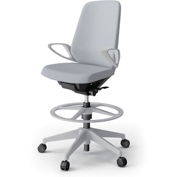 ノートチェア ハイポジションタイプ ハイバック 固定肘 ランバーサポートなし クロスSA 樹脂脚<配送時組立サービス付> - イトーキ