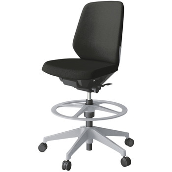 ノートチェア ハイポジションタイプ ローバック 肘なし ランバーサポートなし クロスSA 樹脂脚<配送時組立サービス付> - イトーキ