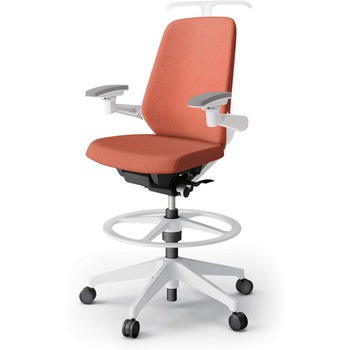 ノートチェア ハイポジションタイプ ハイバック 可動肘 ハンガー ランバーサポート付 クロスSA 樹脂脚<配送時組立サービス付> イトーキ