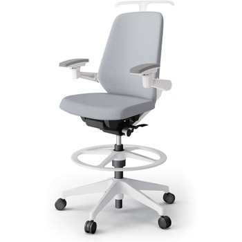 ノートチェア ハイポジションタイプ ハイバック 可動肘 ハンガー ランバーサポート付 クロスSA 樹脂脚<配送時組立サービス付> イトーキ