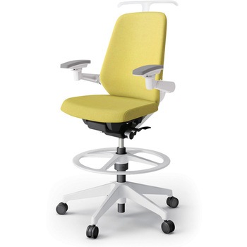 ノートチェア ハイポジションタイプ ハイバック 可動肘 ハンガー ランバーサポート付 クロスSA 樹脂脚<配送時組立サービス付> イトーキ