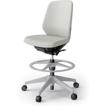 ノートチェア ハイポジションタイプ ローバック 肘なし ビニールレザーDL 樹脂脚<配送時組立サービス付> イトーキ