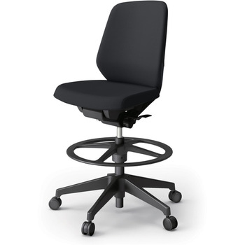 KJ-140DLP-T1T1 ノートチェア ハイポジションタイプ ローバック 肘なし ビニールレザーDL 樹脂脚<配送時組立サービス付> イトーキ 82341378