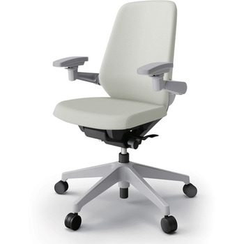 ノートチェア ハイバック 可動肘 ビニールレザーDL ナイロンキャスター<配送時組立サービス付> イトーキ