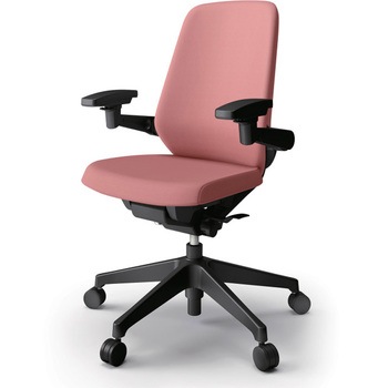 ノートチェア ハイバック 可動肘 ビニールレザーDL ナイロンキャスター<配送時組立サービス付> イトーキ