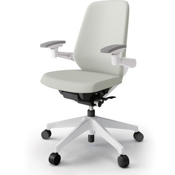 ノートチェア ハイバック 可動肘 ビニールレザーDL ナイロンキャスター<配送時組立サービス付> イトーキ