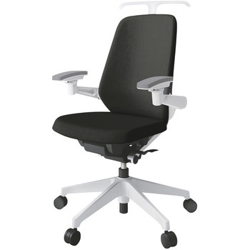 ノートチェア ハイバック 可動肘 ハンガー ランバーサポートなし クロスSA ナイロンキャスター<配送時組立サービス付> イトーキ