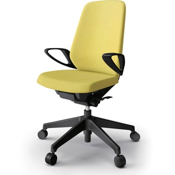 KJ-136SA-T1U6 ノートチェア ハイバック 固定肘 ランバーサポートなし クロスSA ナイロンキャスター<配送時組立サービス付> イトーキ 82345840