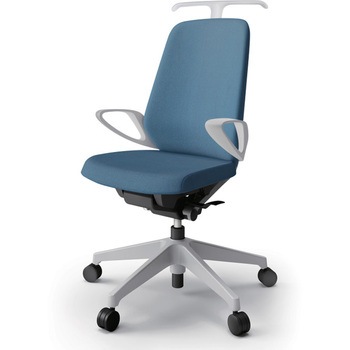 ノートチェア ハイバック 固定肘 ハンガー ランバーサポートなし クロスSA ナイロンキャスター<配送時組立サービス付> イトーキ