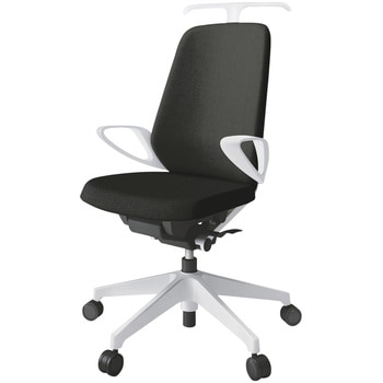 KJ-136SAHM-W9T1 ノートチェア ハイバック 固定肘 ハンガー ランバーサポートなし クロスSA ウレタンキャスター<配送時組立サービス付> イトーキ 82346506
