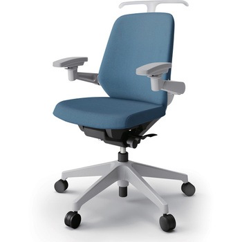 ノートチェア ローバック 可動肘 ハンガー ランバーサポートなし クロスSA ウレタンキャスター<配送時組立サービス付> イトーキ