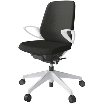 KJ-146SAM-W9T1 ノートチェア ローバック 固定肘 ランバーサポートなし クロスSA ウレタンキャスター<配送時組立サービス付> イトーキ 82347766