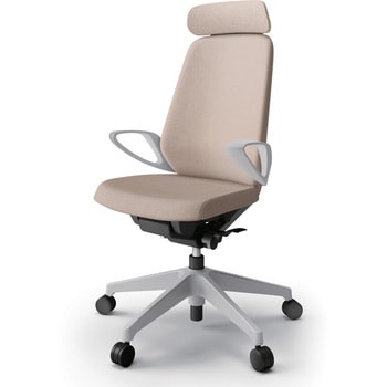 ノートチェア エクストラハイバック 固定肘 ランバーサポート付 クロスSA ナイロンキャスター<配送時組立サービス付> - イトーキ