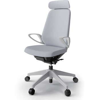 ノートチェア エクストラハイバック 固定肘 ランバーサポート付 クロスSA ナイロンキャスター<配送時組立サービス付> - イトーキ