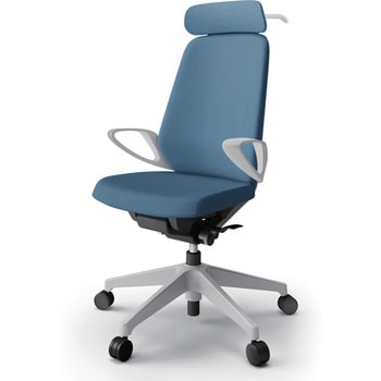 ノートチェア エクストラハイバック 固定肘 ハンガー ランバーサポート付 クロスSA ナイロンキャスター<配送時組立サービス付> イトーキ