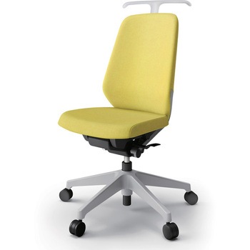 ノートチェア ハイバック 肘なし ハンガー ランバーサポート付 クロスSA ウレタンキャスター<配送時組立サービス付> イトーキ