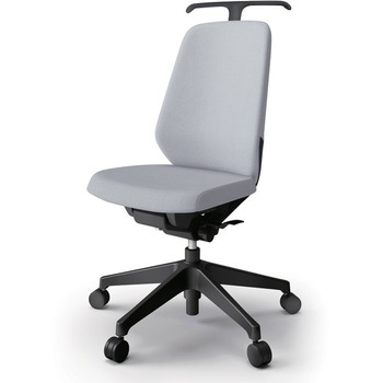 ノートチェア ハイバック 肘なし ハンガー ランバーサポート付 クロスSA ウレタンキャスター<配送時組立サービス付> イトーキ