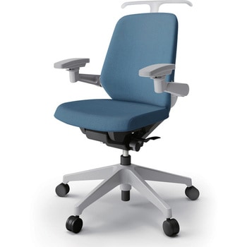 ノートチェア ローバック 可動肘 ハンガー ランバーサポート付 クロスSA ウレタンキャスター<配送時組立サービス付> イトーキ