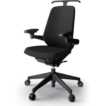 ノートチェア ハイバック 可動肘 ハンガー ランバーサポートなし クロスPV ナイロンキャスター<配送時組立サービス付> イトーキ
