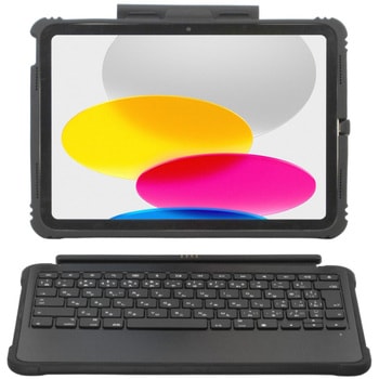 iPad 第10世代・iPad(A16)用 キーボード付ケース(トラックパッド付キーボードタイプ) ブルー