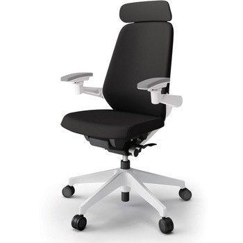 ノートチェア エクストラハイバック 可動肘 ランバーサポート付 クロスPV ウレタンキャスター<配送時組立サービス付> イトーキ