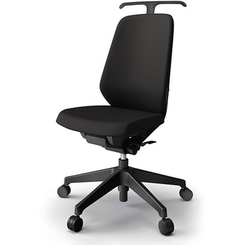 ノートチェア ハイバック 肘なし ハンガー ランバーサポートなし クロスPV ウレタンキャスター<配送時組立サービス付> イトーキ