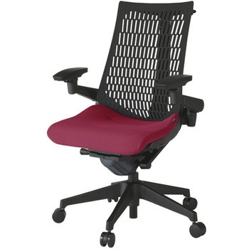 KG447PSHT1M4T1 アクトチェア エラストマーバック 可動肘 ハンガー ランバーサポートなし 樹脂脚 PS張地 ナイロンキャスター<配送時組立サービス付> イトーキ 82382660