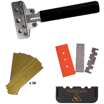 剥がし・清掃用セット ハンドル付き YT24WMESET+handle01 YELLOTOOLS