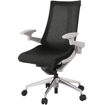 アクトチェア 可動肘 ハンガー ランバーサポートなし アルミミラー脚 メッシュJE ウレタンキャスター<配送時組立サービス付> イトーキ