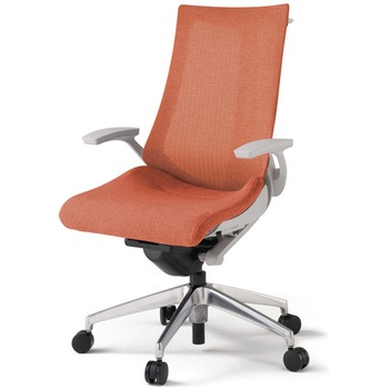 アクトチェア 固定肘 ハンガー ランバーサポートなし アルミミラー脚 メッシュJE ウレタンキャスター<配送時組立サービス付> イトーキ