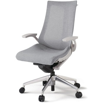 アクトチェア 固定肘 ハンガー ランバーサポートなし アルミミラー脚 メッシュJE ウレタンキャスター<配送時組立サービス付> イトーキ