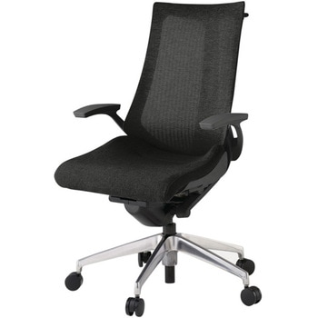 アクトチェア 固定肘 ハンガー ランバーサポートなし アルミミラー脚 メッシュJE ウレタンキャスター<配送時組立サービス付> イトーキ