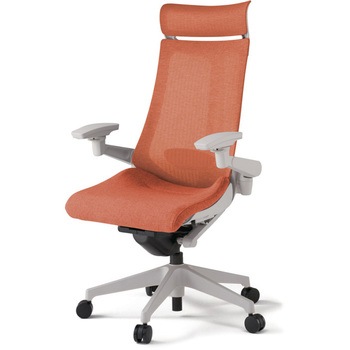 アクトチェア エクストラハイバック 可動肘 ランバーサポート付 樹脂脚 メッシュJE ウレタンキャスター<配送時組立サービス付> - イトーキ