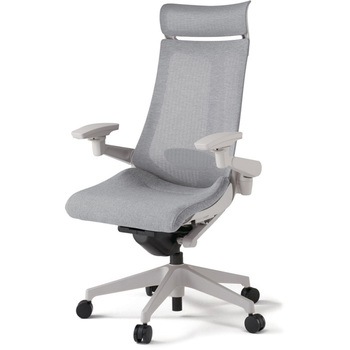 アクトチェア エクストラハイバック 可動肘 ランバーサポート付 樹脂脚 メッシュJE ウレタンキャスター<配送時組立サービス付> - イトーキ