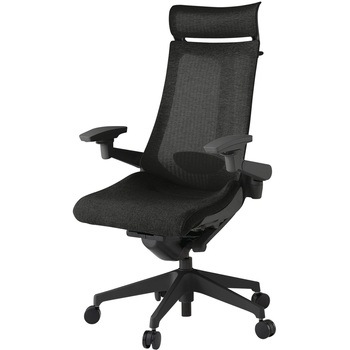 アクトチェア エクストラハイバック 可動肘 ハンガー ランバーサポート付 樹脂脚 メッシュJE ナイロンキャスター<配送時組立サービス付> イトーキ