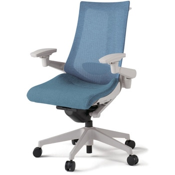 アクトチェア 可動肘 ハンガー ランバーサポート付 樹脂脚 メッシュJE ウレタンキャスター<配送時組立サービス付> - イトーキ