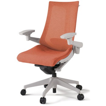 アクトチェア 可動肘 ハンガー ランバーサポート付 樹脂脚 メッシュJE ウレタンキャスター<配送時組立サービス付> - イトーキ