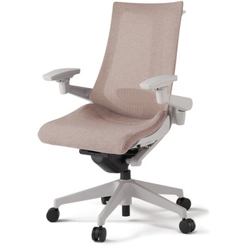 アクトチェア 可動肘 ハンガー ランバーサポート付 樹脂脚 メッシュJE ウレタンキャスター<配送時組立サービス付> - イトーキ