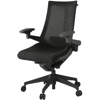 アクトチェア 可動肘 ハンガー ランバーサポート付 樹脂脚 メッシュJE ウレタンキャスター<配送時組立サービス付> - イトーキ