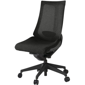 アクトチェア 肘なし ランバーサポート付 樹脂脚 メッシュJE ウレタンキャスター<配送時組立サービス付> イトーキ