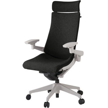 アクトチェア エクストラハイバック 可動肘 ハンガー ランバーサポートなし 樹脂脚 クロスSA ウレタンキャスター<配送時組立サービス付> - イトーキ