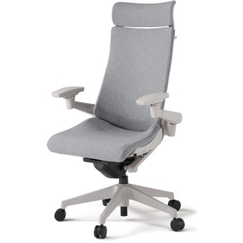 アクトチェア エクストラハイバック 可動肘 ハンガー ランバーサポートなし 樹脂脚 クロスSA ウレタンキャスター<配送時組立サービス付> - イトーキ